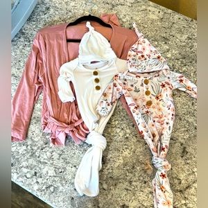 Caden lane robe and knotted gowns